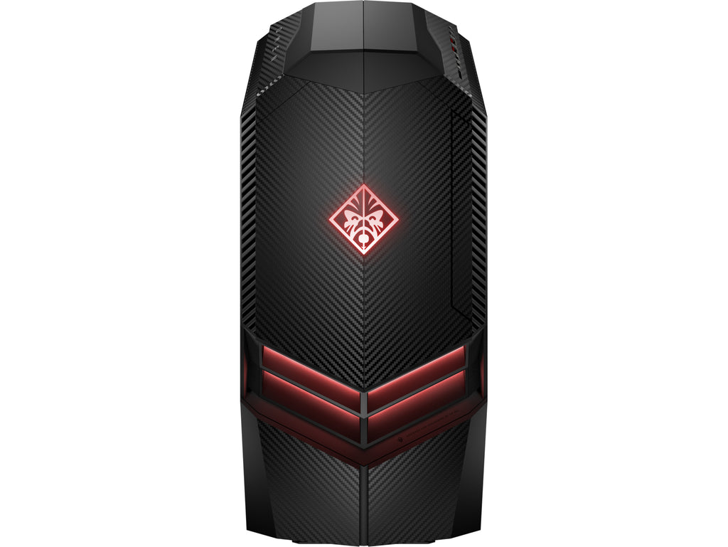 HP OMEN 880-030 Tower Gaming PC, AMD Ryzen 7-1700, 3.00GHz, 16GB RAM, 1TB HDD, 256GB SSD, Windows 10 Home 64-Bit - Z5M89AA#ABA