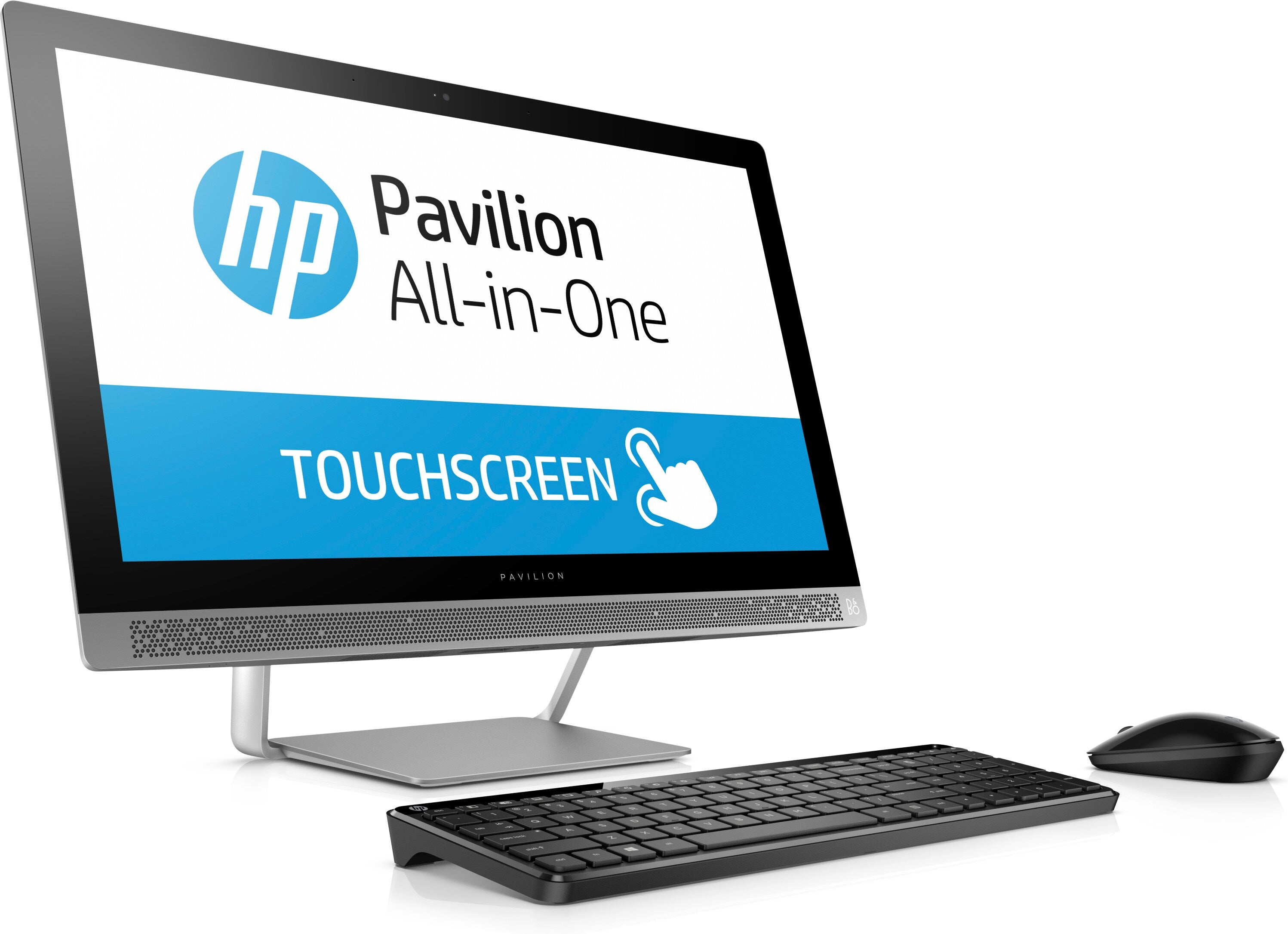 HP Pavilion 24-b227c 23.8" FHD (Touchscreen) All-in-One Computer, Intel Core i5-7400T, 2.40GHz, 12GB RAM, 1TB SATA, Windows 10 Home 64-Bit - Z5P71AA#ABA (Certified Refurbished)