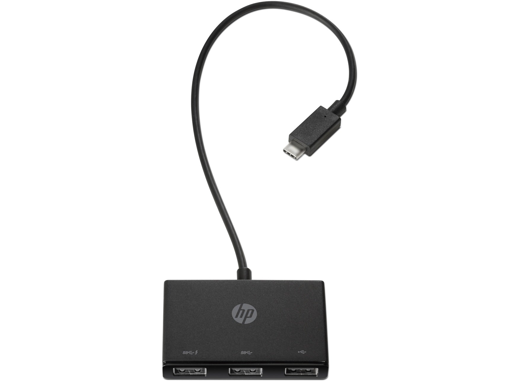 HP USB-C to USB-A Hub, USB-C, 3 USB Ports, Hub for Notebooks - Z8W90AA#ABL