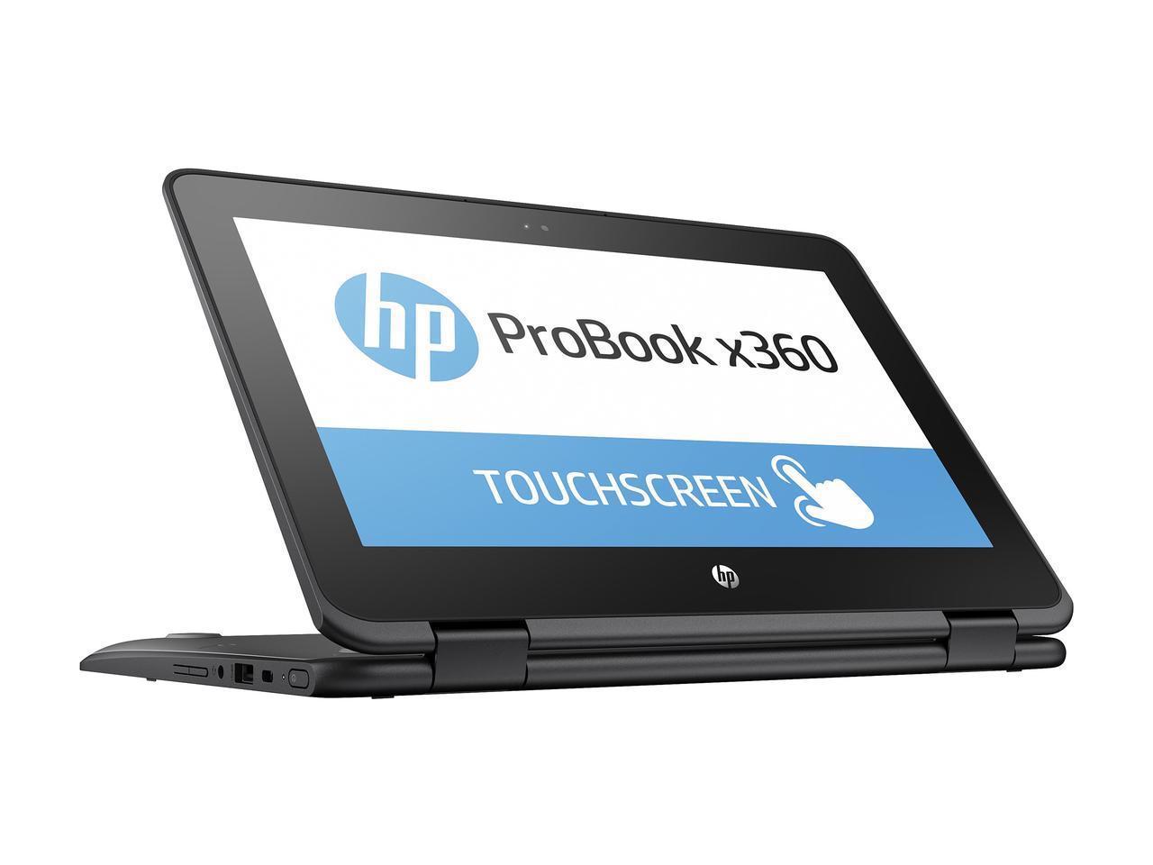 HP ProBook X360 11-G2 Touchscreen Notebook 11.6" HD Intel Core m3-7Y30, 1.00GHz, 8GB RAM, 256GB SSD, Windows 10 Pro 2EZ91UT#ABA