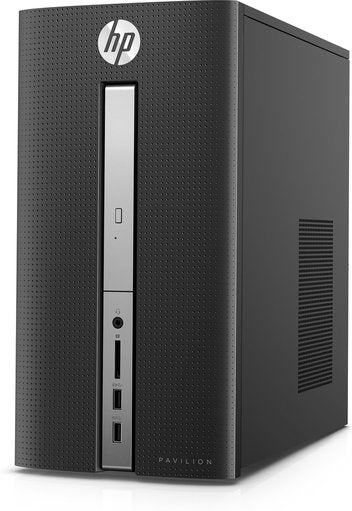 HP Pavilion 570-p039 Desktop Tower PC, Intel Core i5, 3.0GHz, 12GB RAM, 1TB HDD SATA, Windows 10 Home 64-Bit- Z5N44AA#ABL