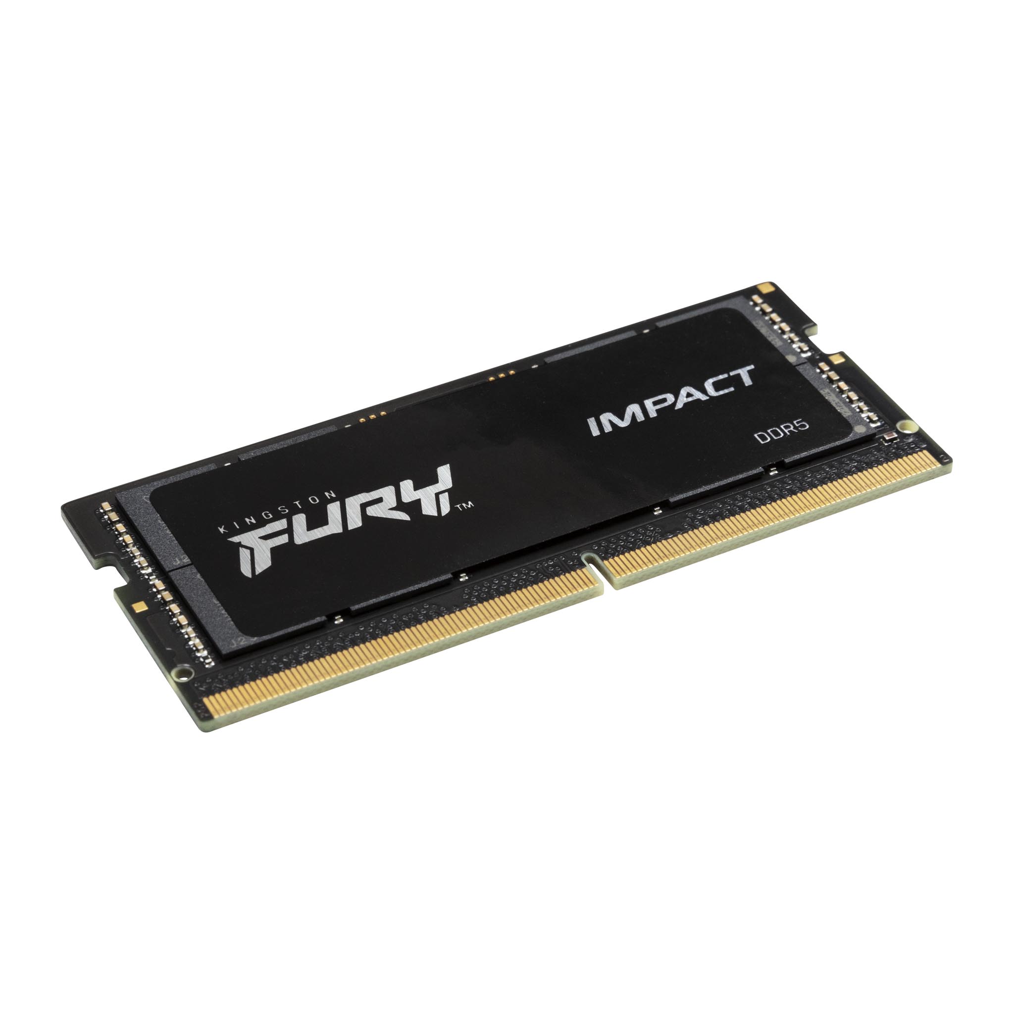 Kingston Fury Impact 16GB (1x16GB) DDR5-4800 Non-ECC Memory Module, 262-pin SoDIMM- KF548S38IB-16