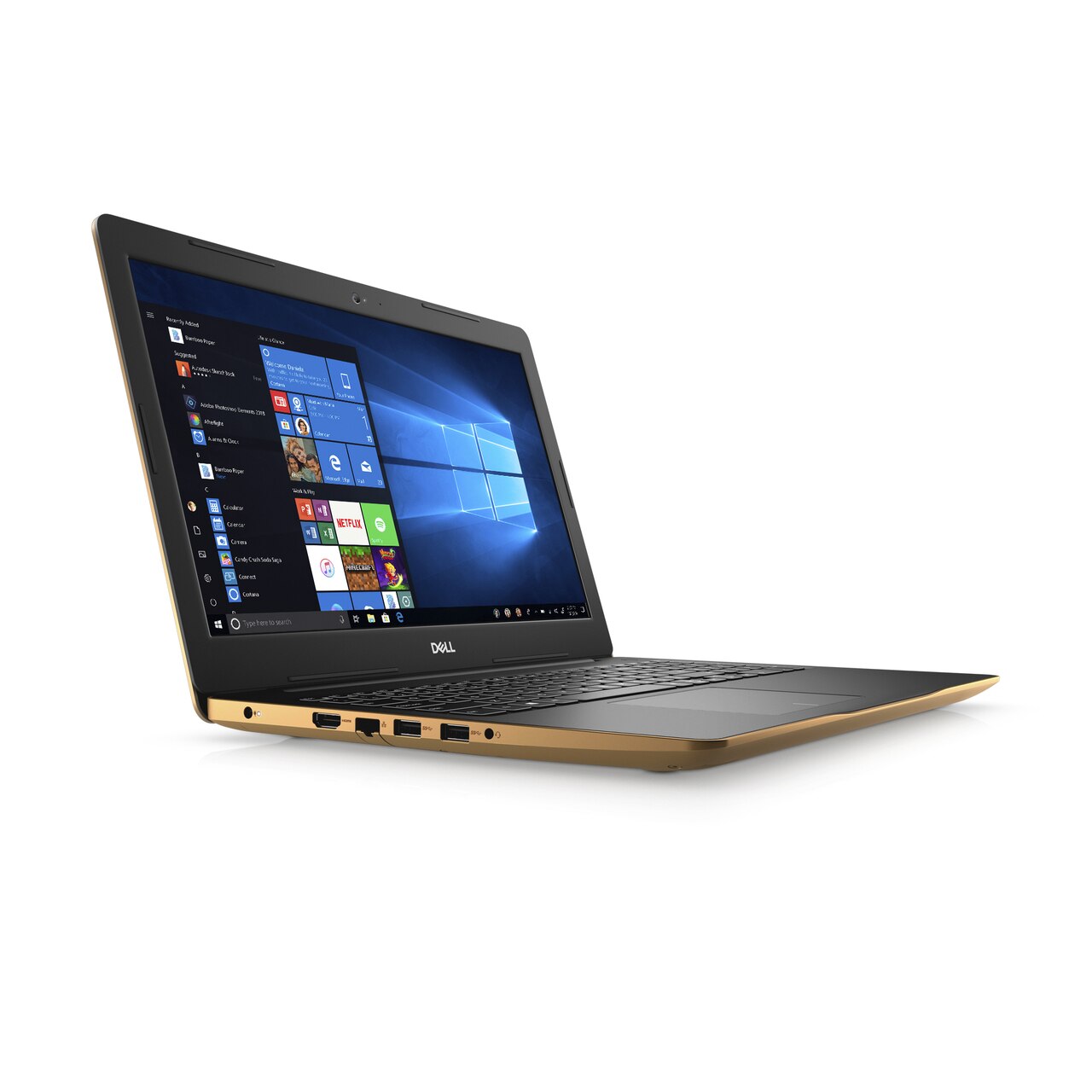 Dell Inspiron 3585 15.6" HD (Touch) Notebook, AMD R3-2200U, 2.50GHz, 8GB RAM, 256GB SSD, Win10H - I3585-A770COP-REFA (Refurbished)