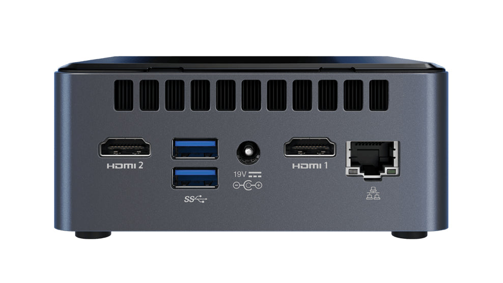 Intel NUC 8 Home Mini Desktop PC, Intel Core i3-8121U, 2.20GHz, 8GB RAM, 1 TB HDD, Windows 10 Home 64Bit - BOXNUC8I3CYSM1