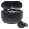 JBL TUNE 125TWS True Wireless In-Ear Headphones, Bluetooth, Black - JBLT125TWSBLKAM-ER (Refurbished)