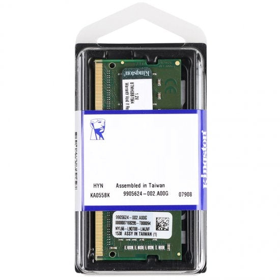 Kingston Technology System Specific Memory 8GB DDR4 2400MHz 8GB DDR4 2400MHz memory module KCP424SS8/8