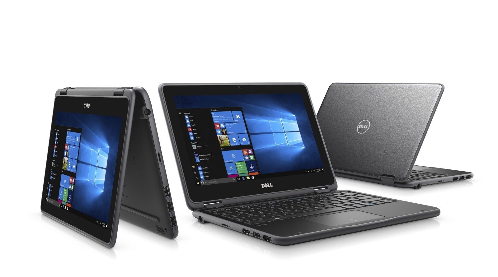 Dell Latitude 3189 Convertible Notebook 11.6" IPS HD Touch Intel Pentium:N4200/PQC-1.10GHz 8GB RAM 128GB SSD Windows 10 Pro - LAT187248SA (Certified Refurbished)
