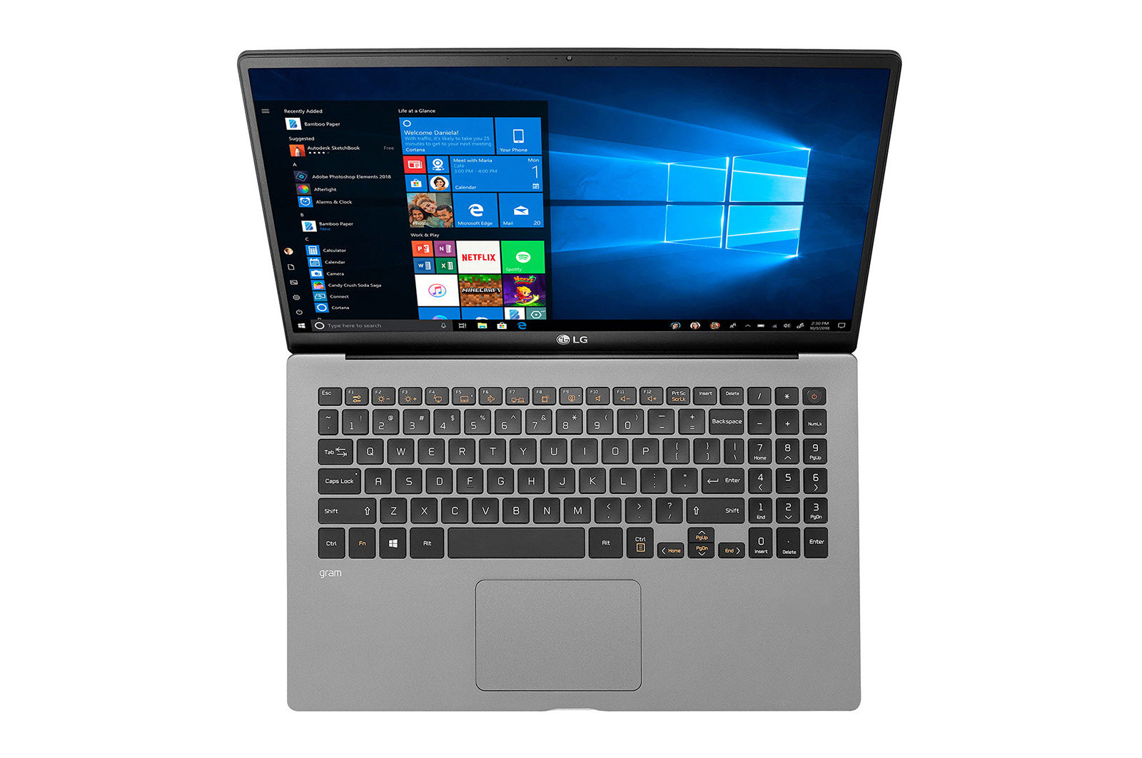 LG Gram 15.6" FHD (NonTouch) Laptop, Intel i7-1065G7, 1.30GHz, 16GB RAM, 1TB SSD, Win10P - 15Z90N-N.APS9U1