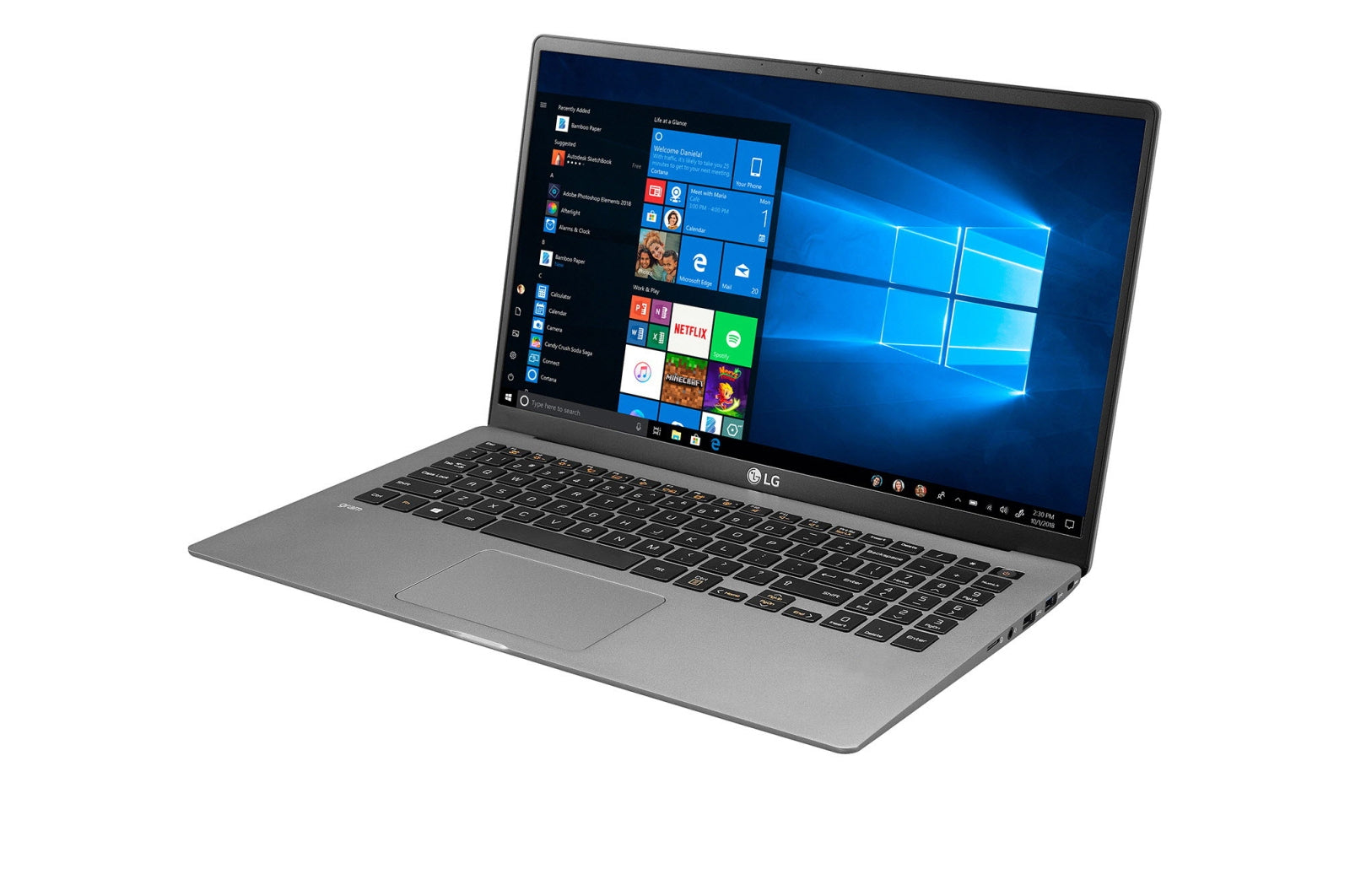 LG Gram 15.6" FHD (NonTouch) Laptop, Intel i7-1065G7, 1.30GHz, 16GB RAM, 1TB SSD, Win10P - 15Z90N-N.APS9U1