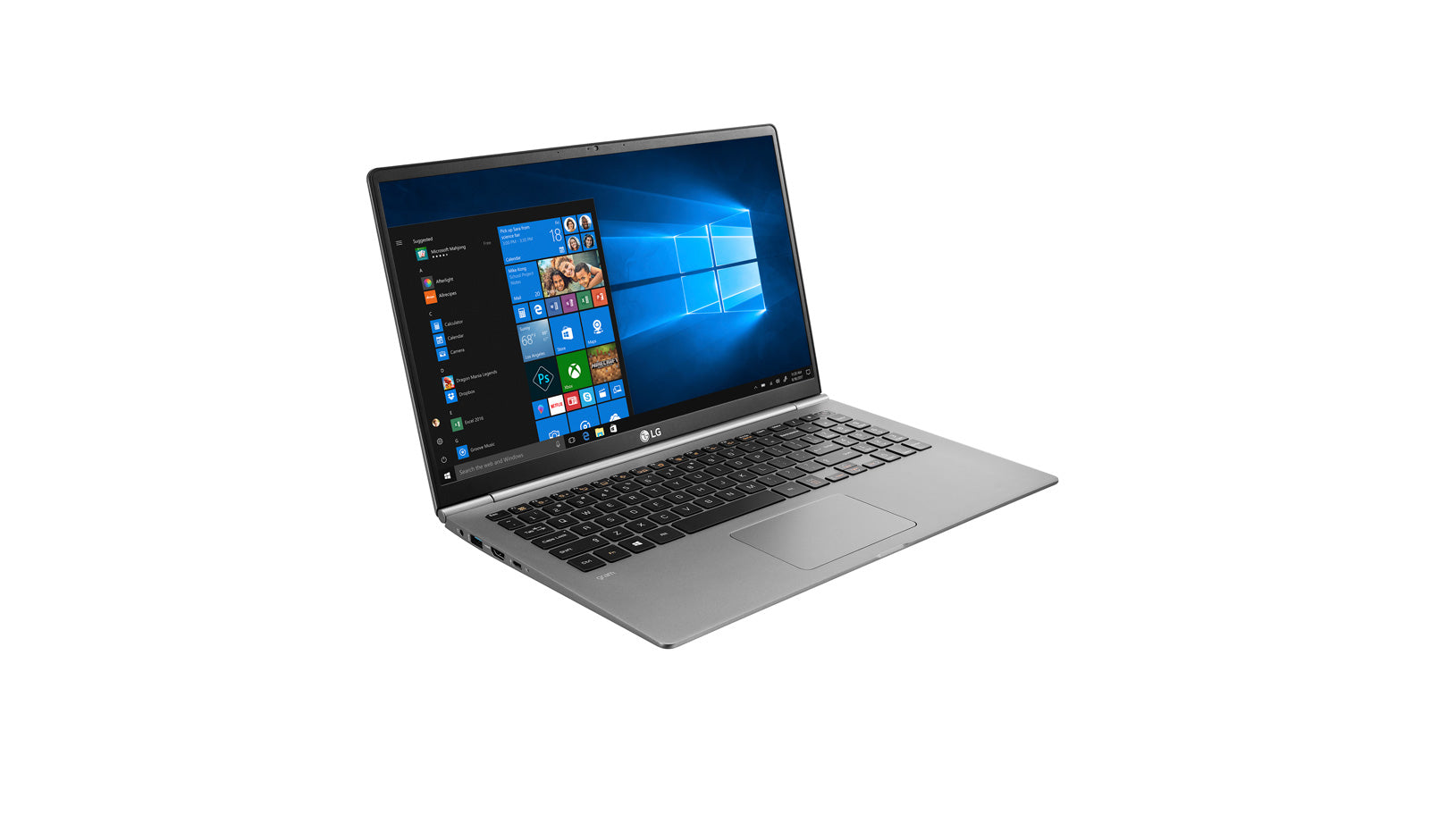 LG Gram 15Z980-R 15.6" Full HD (Touchscreen) Notebook, Core i7, 8 GB RAM, 512 GB SSD, Windows 10 Pro 64-bit- 15Z980-R.AP71U1