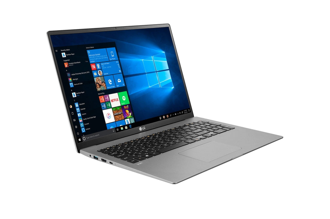 LG Gram 17" WQXGA (NonTouch) Laptop, Intel i7-1065G7, 1.30GHz, 16GB RAM, 1TB SSD, Win10P - 17Z90N-N.APS9U1