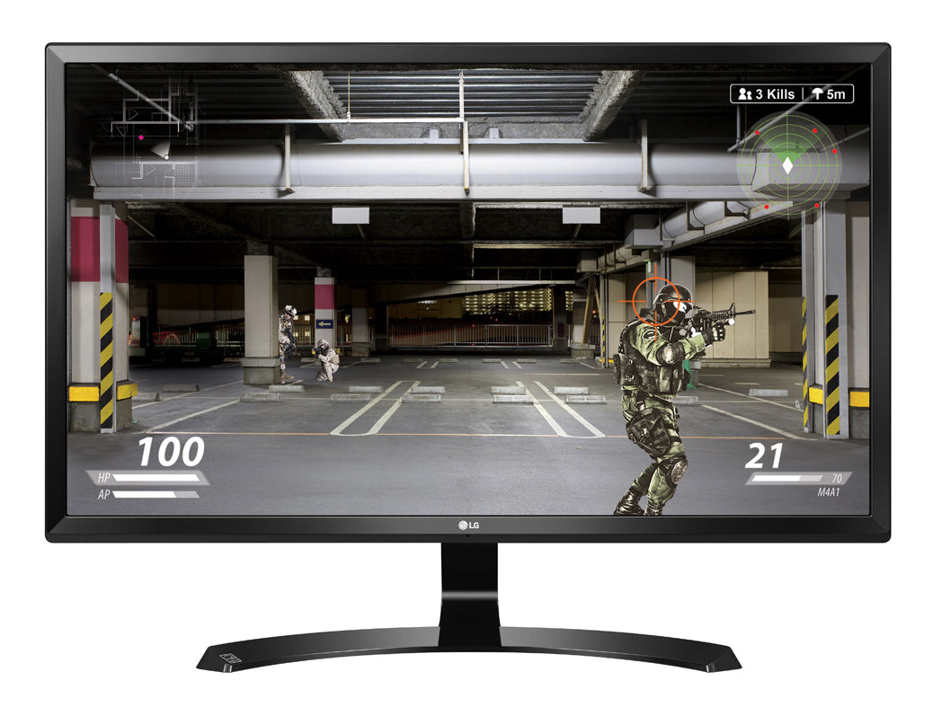 LG 27" Class 4K UHD LED LCD Monitor, 16:9, 5 ms, 1K:1-Contrast - 27UD58-B