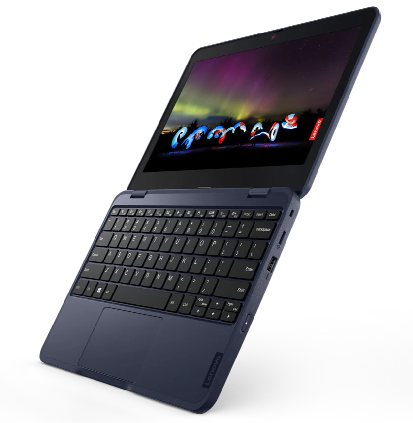 Lenovo 100w Gen 3 11.6" HD  Notebook, AMD 3015e, 1.20GHz, 4GB RAM, 128GB eMMC, Win11SE - 82HY000RUS