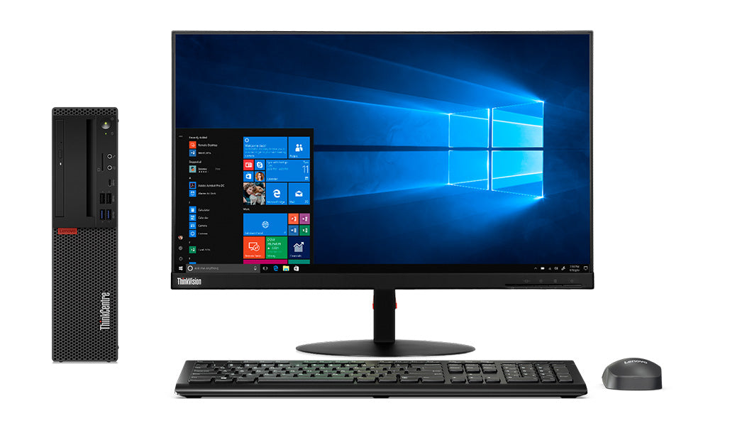 Lenovo ThinkCentre M720 SFF PC, Intel i5-8400, 2.80GHz, 16GB RAM, 256GB SSD, Win10P - J1-M720SSA14 (Refurbished)
