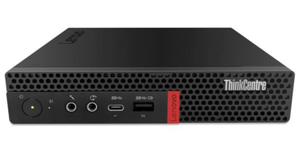 Lenovo ThinkCentre M720q Tiny Desktop, Intel i3-8100T, 3.1GHz, 4GB RAM, 1TB HDD, Win10P - 10T7001GUS