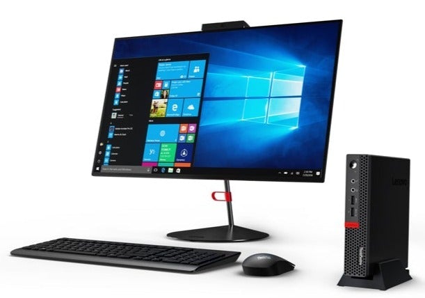 Lenovo ThinkCentre M625q Tiny Thin Client, AMD E2-9000e, 1.50GHz, 4GB RAM, 32GB SSD, LeTOS - 10TL001KUS