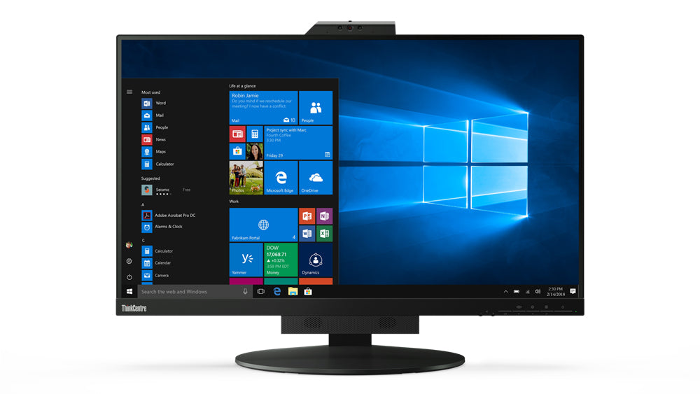 Lenovo ThinkCentre Tiny-In-One 27" QHD Monitor, 4ms, 16:9, 1000:1-Contrast - 11JHRAR1US
