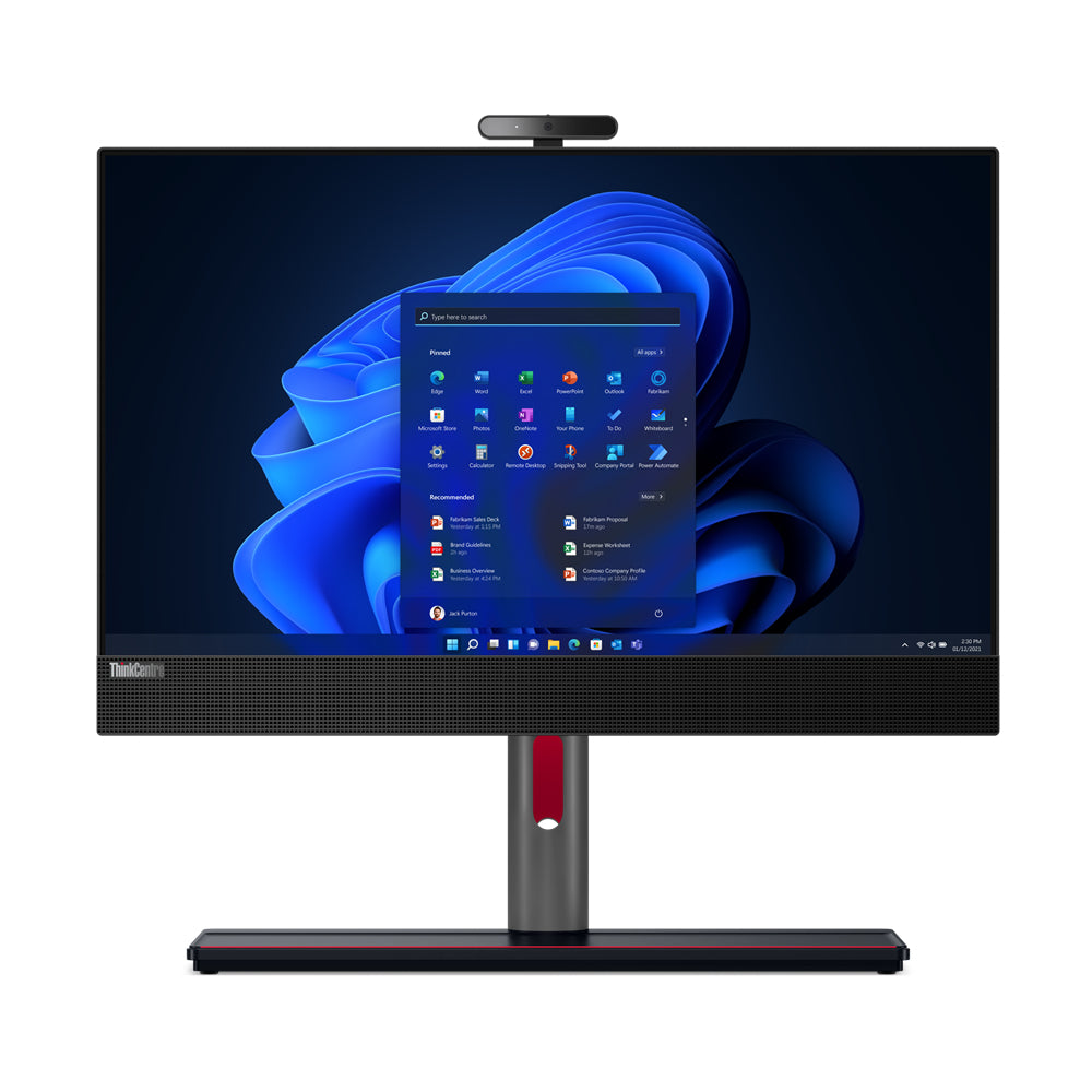 Lenovo ThinkCentre M90a Pro Gen 3 23.8" QHD All-in-One PC, Intel i5-12500, 3.0GHz, 16GB RAM, 512GB SSD, Win11DG - 11VA004LUS