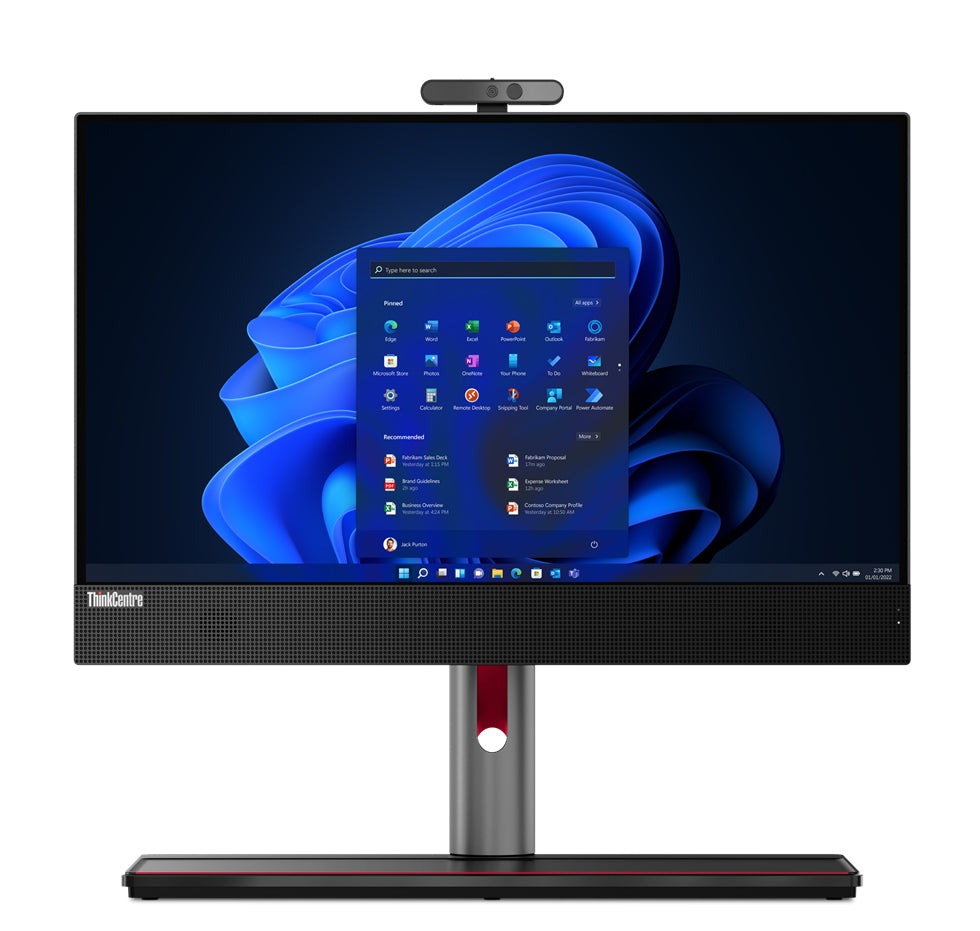 Lenovo ThinkCentre M70a Gen 3 21.5" FHD All-in-One PC, Intel i5-12400, 2.50GHz, 8GB RAM, 256GB SSD, Win11DG - 11VL003VUS
