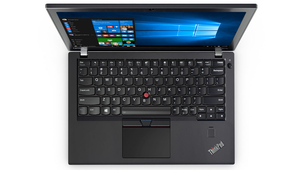 Lenovo Thinkpad X270 Business Notebook, 12.5" IPS FHD, Intel:i7-7600U, 2.80GHz, 16GB RAM, 512GB PCIe SSD, Windows 10 Pro 64-Bit- 20HN001GUS