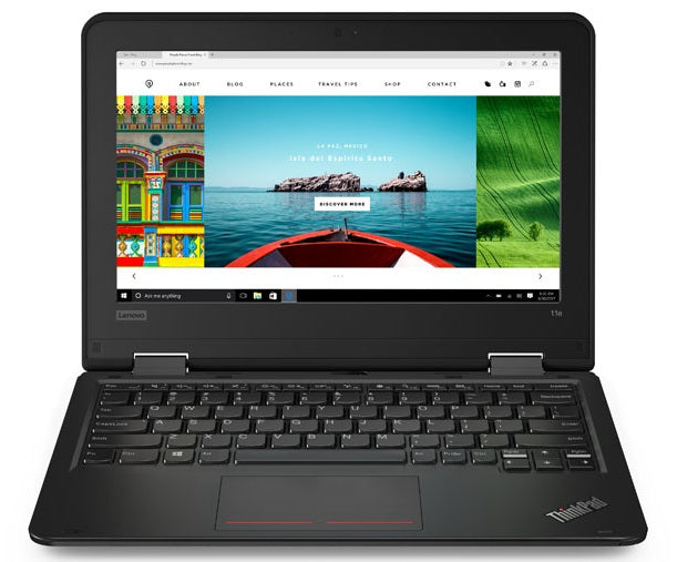 Lenovo ThinkPad 11e 5th Gen 11.6" HD Notebook, Intel Celeron N4120, 1.10GHz, 4GB RAM, 128GB SSD, Win10P - 20LQS04200