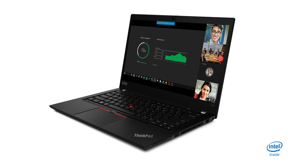 Lenovo ThinkPad T490 14" Full HD (Touchscreen) Notebook, Intel Core i5-8265U, 1.60GHz, 16GB RAM, 512GB SSD, Windows 10 Pro 64-Bit - 20N2005WUS