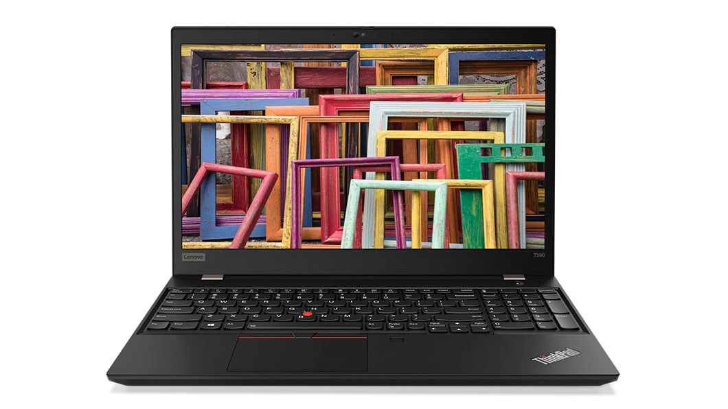 Lenovo ThinkPad T590 15.6" Full HD (Non-Touch) Notebook, Intel Core i7-8665U, 1.90GHz, 8GB RAM, 256GB SSD, Windows 10 Pro 64-Bit - 20N4002NUS