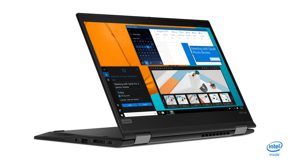 Lenovo ThinkPad X390 Yoga 13.3" Full HD (Touchscreen) Convertible Notebook, Intel Core i5-8365U, 1.60GHz, 8GB RAM, 256GB SSD, Windows 10 Pro 64-Bit - 20NN001EUS