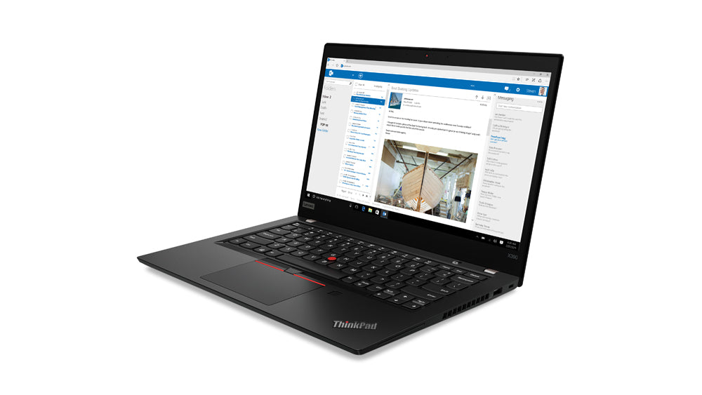 Lenovo ThinkPad X390 13.3" Full HD (Non-Touch) Notebook, Intel Core i5-8365U, 1.60GHz, 8GB RAM, 256GB SSD, Windows 10 Pro 64-Bit - 20Q0004AUS
