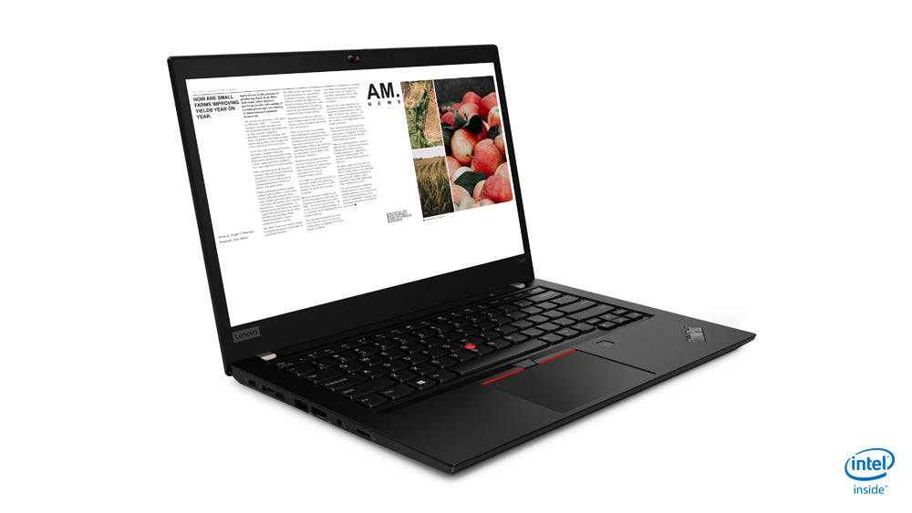 Lenovo ThinkPad T490 14" Full HD (Non-Touch) Notebook, Intel Core i7-8665U, 1.90GHz, 16GB RAM, 1TB SSD, Windows 10 Pro 64-Bit - 20Q9000AUS