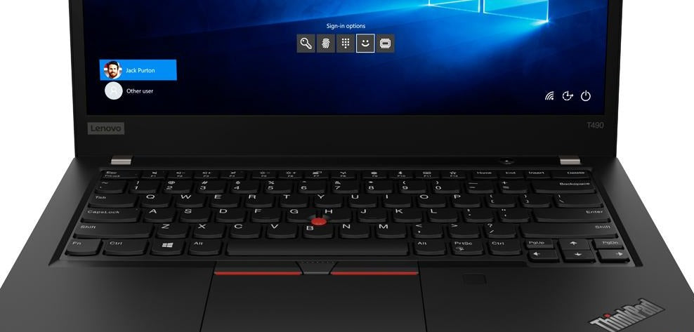 Lenovo ThinkPad T490 14" Full HD (Non-Touch) Notebook, Intel Core i7-8665U, 1.90GHz, 16GB RAM, 512GB SSD, Windows 10 Pro 64-Bit - 20N2006NUS