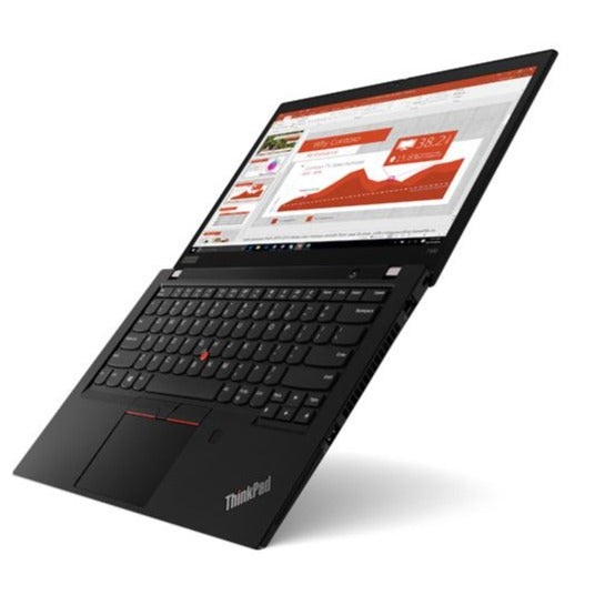 Lenovo ThinkPad T490 14" Full HD (Non-Touch) Notebook, Intel Core i7-8665U, 1.90GHz, 16GB RAM, 512GB SSD, Windows 10 Pro 64-Bit - 20N2006NUS