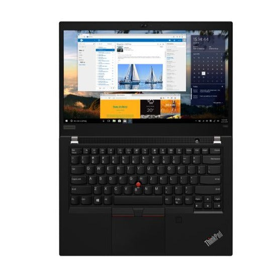 Lenovo ThinkPad T490 14" Full HD (Non-Touch) Notebook, Intel Core i7-8665U, 1.90GHz, 16GB RAM, 512GB SSD, Windows 10 Pro 64-Bit - 20N2006NUS