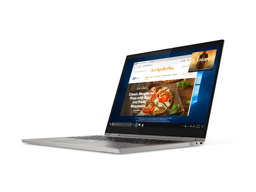 Lenovo ThinkPad X1 Titanium Yoga Gen 1 13.5" QHD Convertible Notebook, Intel i5-1140G7, 1.80GHz, 16GB RAM, 256GB SSD, Win10P - 20QA000LUS