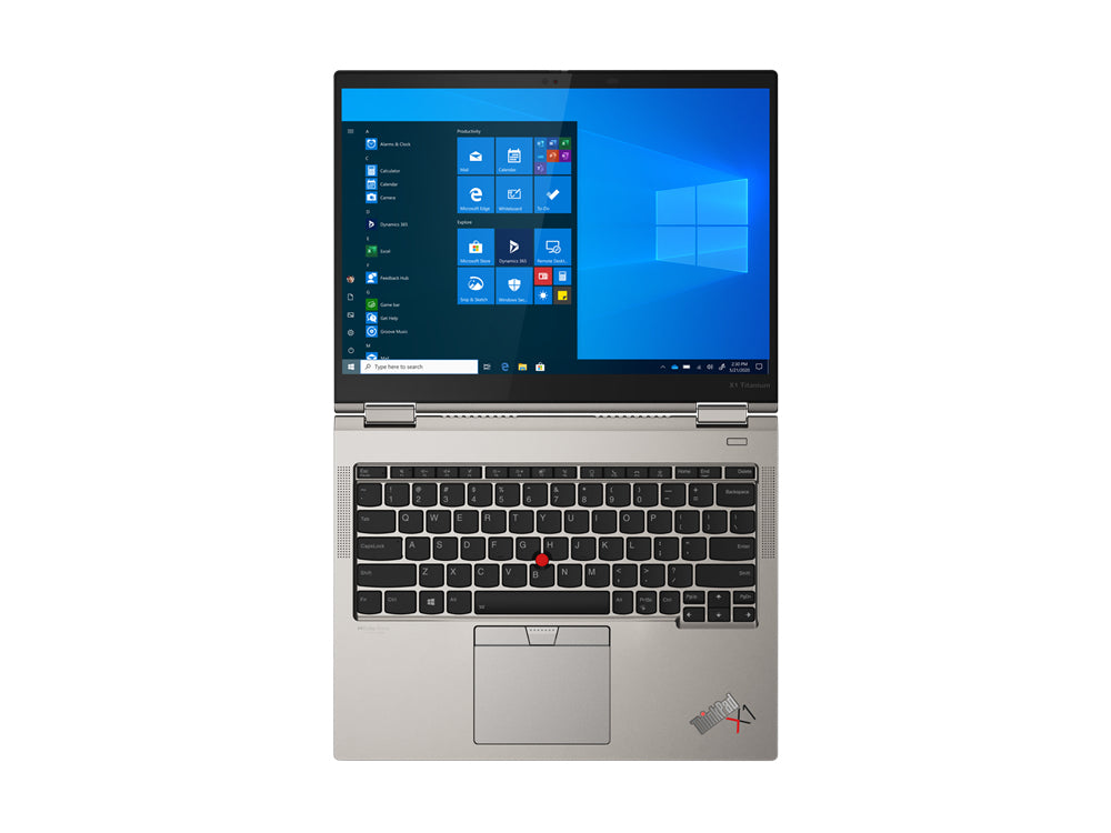 Lenovo ThinkPad X1 Titanium Yoga Gen 1 13.5" QHD Convertible Notebook, Intel i5-1140G7, 1.80GHz, 16GB RAM, 256GB SSD, Win10P - 20QA000LUS