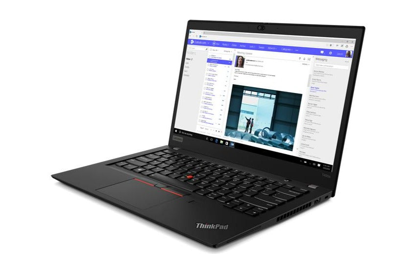 Lenovo ThinkPad T495s 14" Full HD (Non-Touch) Notebook, AMD Ryzen 7 3700U, 2.30GHz, 16GB RAM, 512GB SSD, Windows 10 Pro 64-Bit - 20QJ001KUS