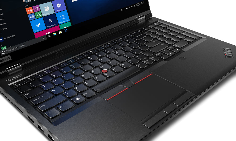 Lenovo ThinkPad P53 15.6" FHD Mobile Workstation, Intel i5-9400H, 2.50GHz, 16GB RAM, 256GB SSD, Win10P - 20QN002FUS