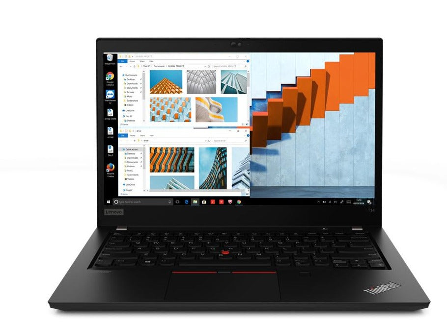 Lenovo ThinkPad T14 Gen 1 14" 4K UHD Notebook, Intel i7-10510U, 1.80GHz, 16GB RAM, 512GB SSD, Win10P - 20S0002QUS