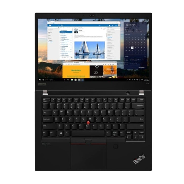 Lenovo ThinkPad T14 Gen 1 14" FHD Notebook, Intel i7-10610U, 1.80GHz, 16GB RAM, 512GB SSD, Win10P - 20S0002VUS