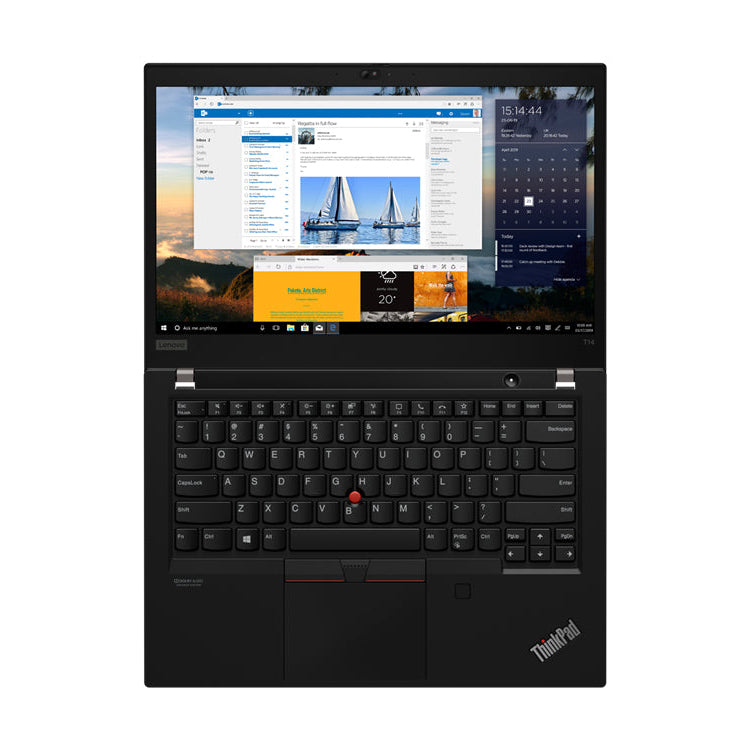 Lenovo ThinkPad T14 Gen 1 14" FHD Notebook, Intel i5-10210U, 1.60GHz, 16GB RAM, 256GB SSD, Win11P - 203LET14i5G10DREF (Refurbished)