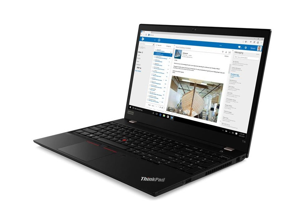 Lenovo ThinkPad T15 Gen 1 15.6" FHD Notebook, Intel i5-10310U, 1.70GHz, 16GB RAM, 256GB SSD, Win10P - 20S6001FUS