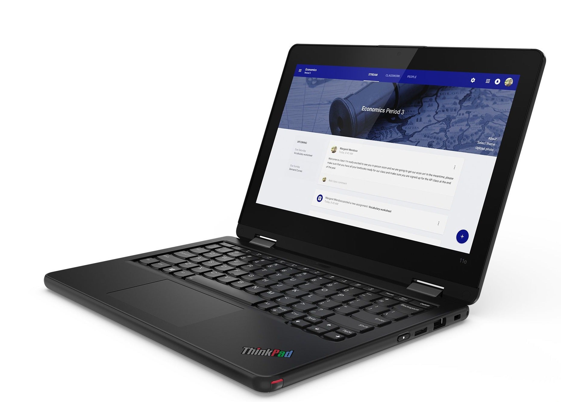 Lenovo ThinkPad Yoga 11e Gen 6 11.6" HD Convertible Notebook, Intel i5-8200Y, 1.30GHz, 8GB RAM, 256GB SSD, Win10P - 20SES0PT00