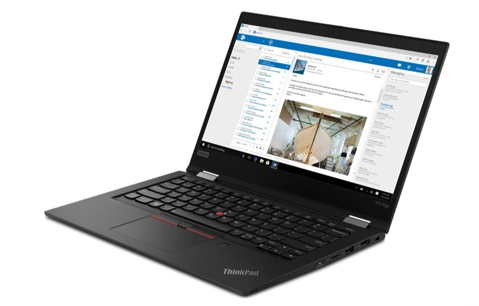 Lenovo ThinkPad X13 YOGA G1 13.3" FHD Convertible Notebook, Intel i7-10610U, 1.80GHz, 16GB RAM, 512GB SSD, Win10P - 20SX0021US