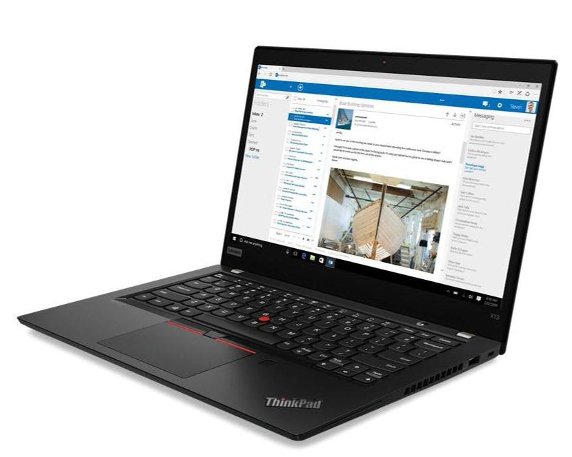 Lenovo ThinkPad X13 G1 13.3" FHD Notebook, Intel i5-10310U, 1.70GHz, 8GB RAM, 256GB SSD, Win10P - 20T20021US