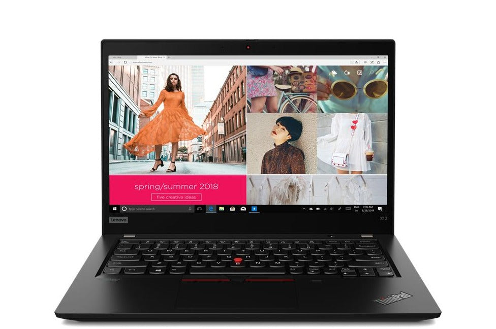 Lenovo ThinkPad X13 G1 13.3" FHD Notebook, Intel i5-10210U, 1.60GHz, 16GB RAM, 256GB SSD, Win10P - 20T20022US
