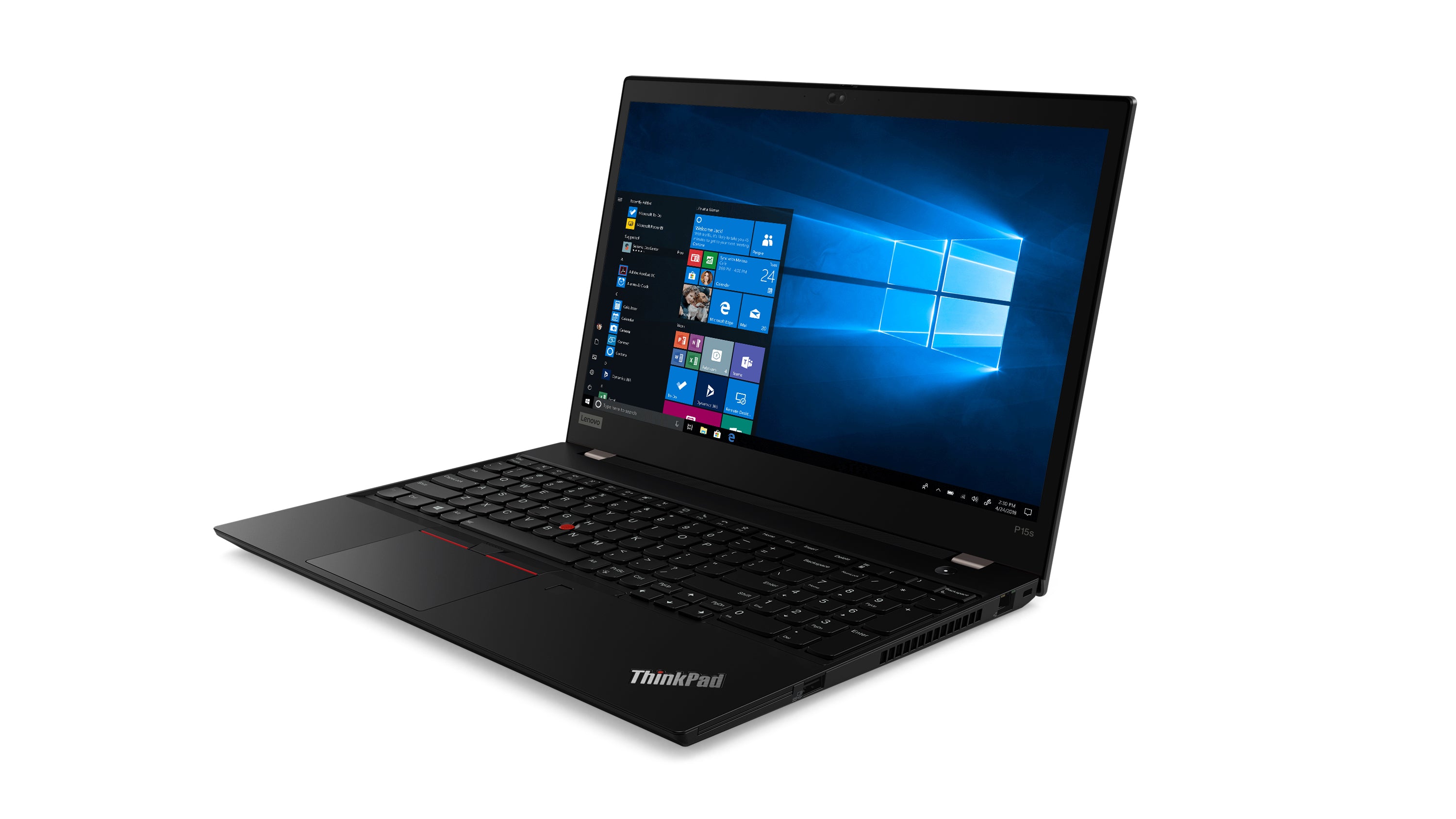 Lenovo ThinkPad P15s Gen-1 15.6" FHD Mobile Workstation, Intel i7-10510U, 1.80GHz, 32GB RAM, 1TB SSD, Win10P - 20T40035US