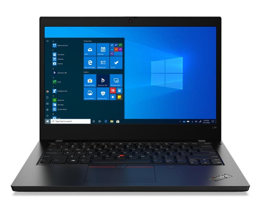 Lenovo ThinkPad L14 Gen-1 14" FHD Notebook, Intel i5-10310U, 1.70GHz, 8GB RAM, 256GB SSD, Win10P - 20U10026US