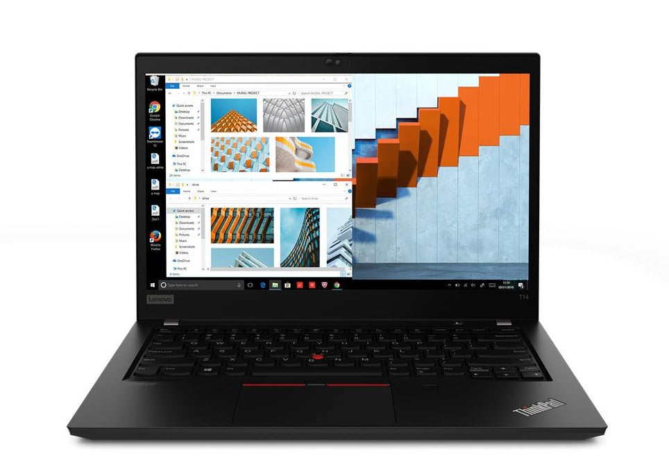 Lenovo ThinkPad T14 Gen 1 14" FHD Notebook, AMD R5-4650U, 2.10GHz, 8GB RAM, 256GB SSD, Win10P - 20UD000HUS