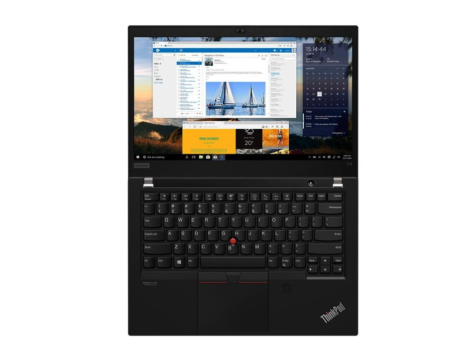 Lenovo ThinkPad T14 Gen 1 14" FHD Notebook, AMD R5-4650U, 2.10GHz, 8GB RAM, 256GB SSD, Win10P - 20UD000HUS