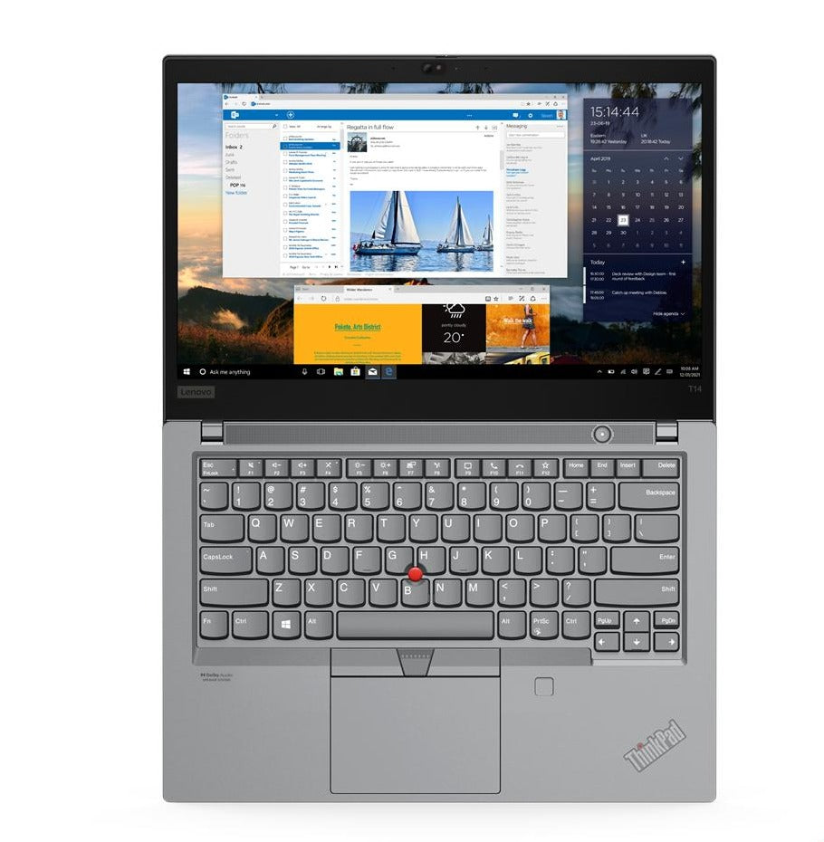 Lenovo ThinkPad T14 Gen 2 14" FHD Notebook, Intel i7-1185G7, 3.0GHz, 16GB RAM, 512GB SSD, Win10P - 20W0008XUS